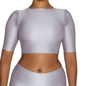 Naked Wardrobe Satin top